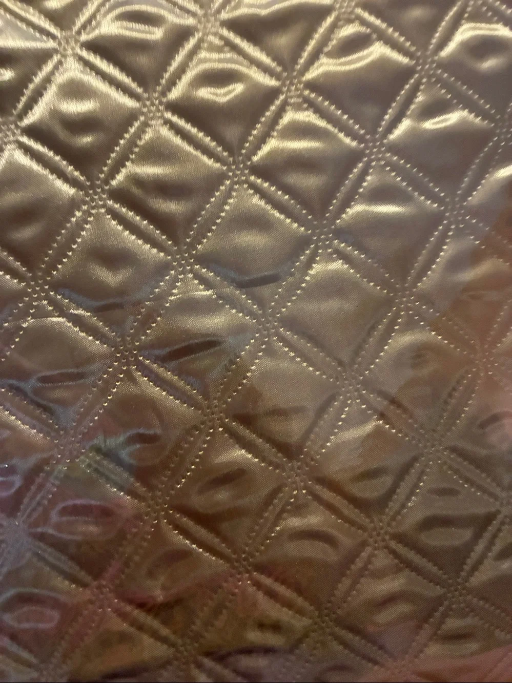 Mainstays Quilted Metallic Olive Green Quilt Set